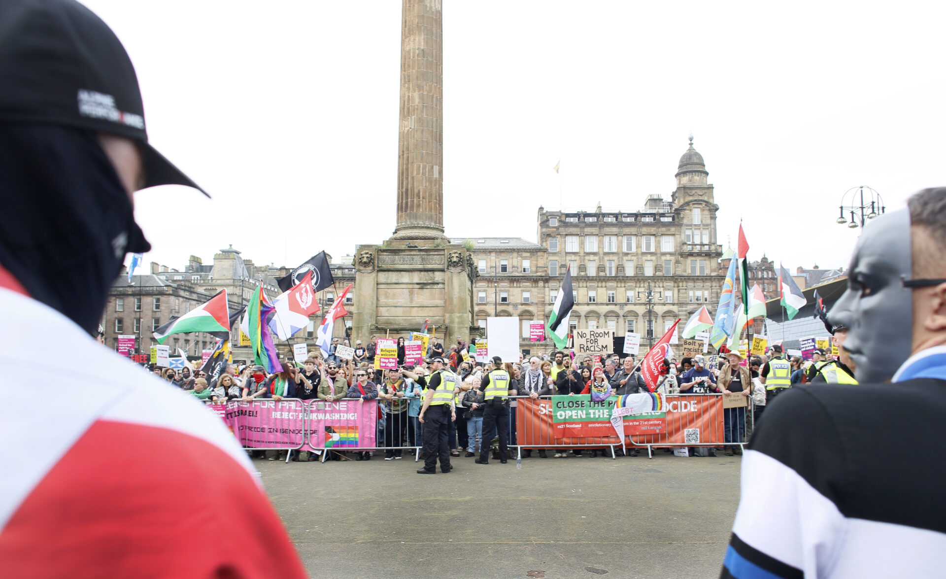 Photo essay: Glasgow’s anti-immigration protest