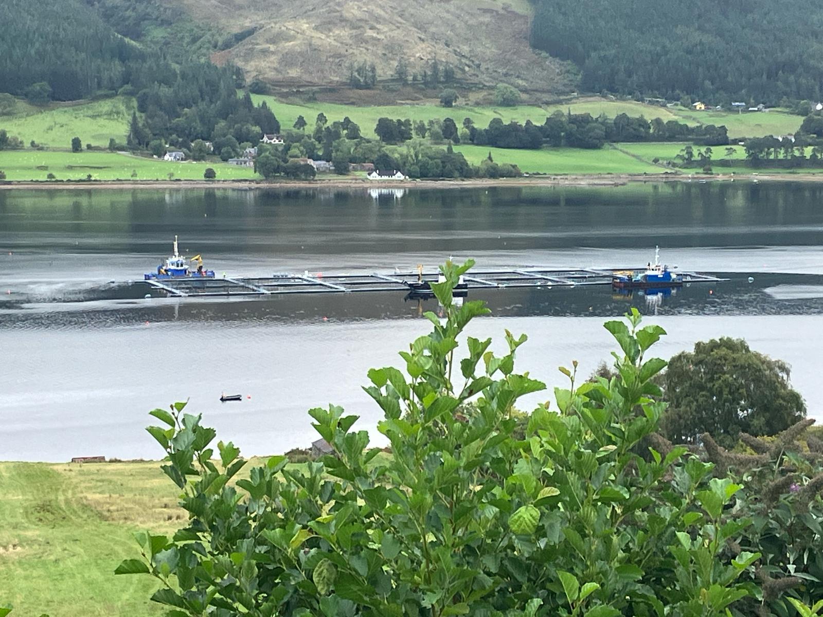 Salmon firm accused of misleading locals over plans for fish farm in highland beauty spot
