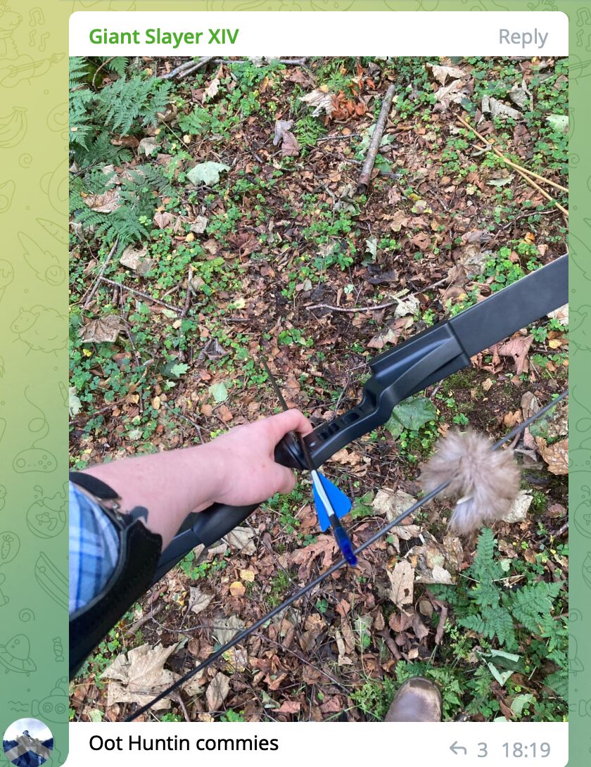 Far right figure who posed with weapons is Scots party activist