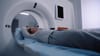 Person going into MRI scan machine