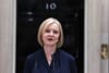 Liz Truss outside 10 Downing Street