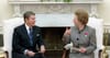 Margaret Thatcher Ronald Reagan